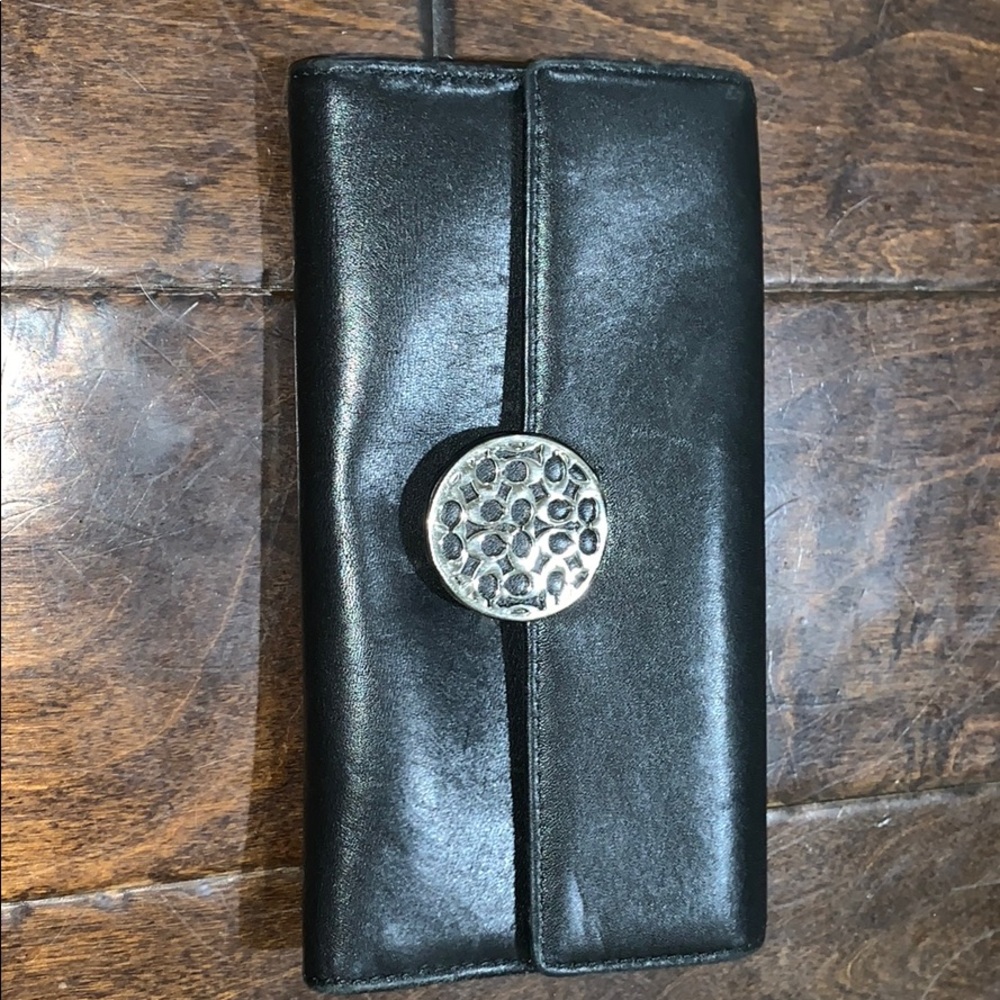 Coach black wallet
